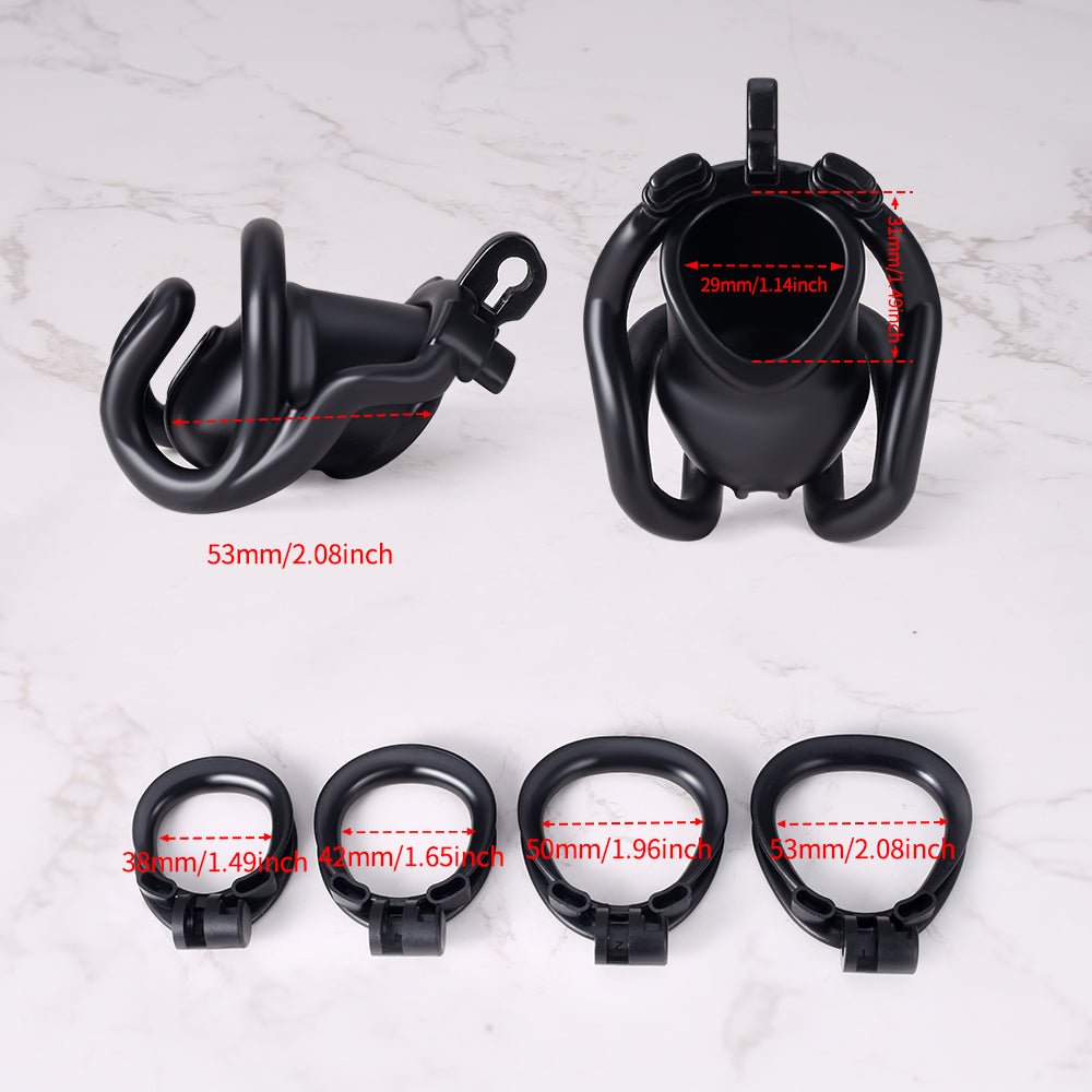 Under Seal – Secure Locking Chastity Cage for Continuous Wear (Short & Long) - Oxy - shop