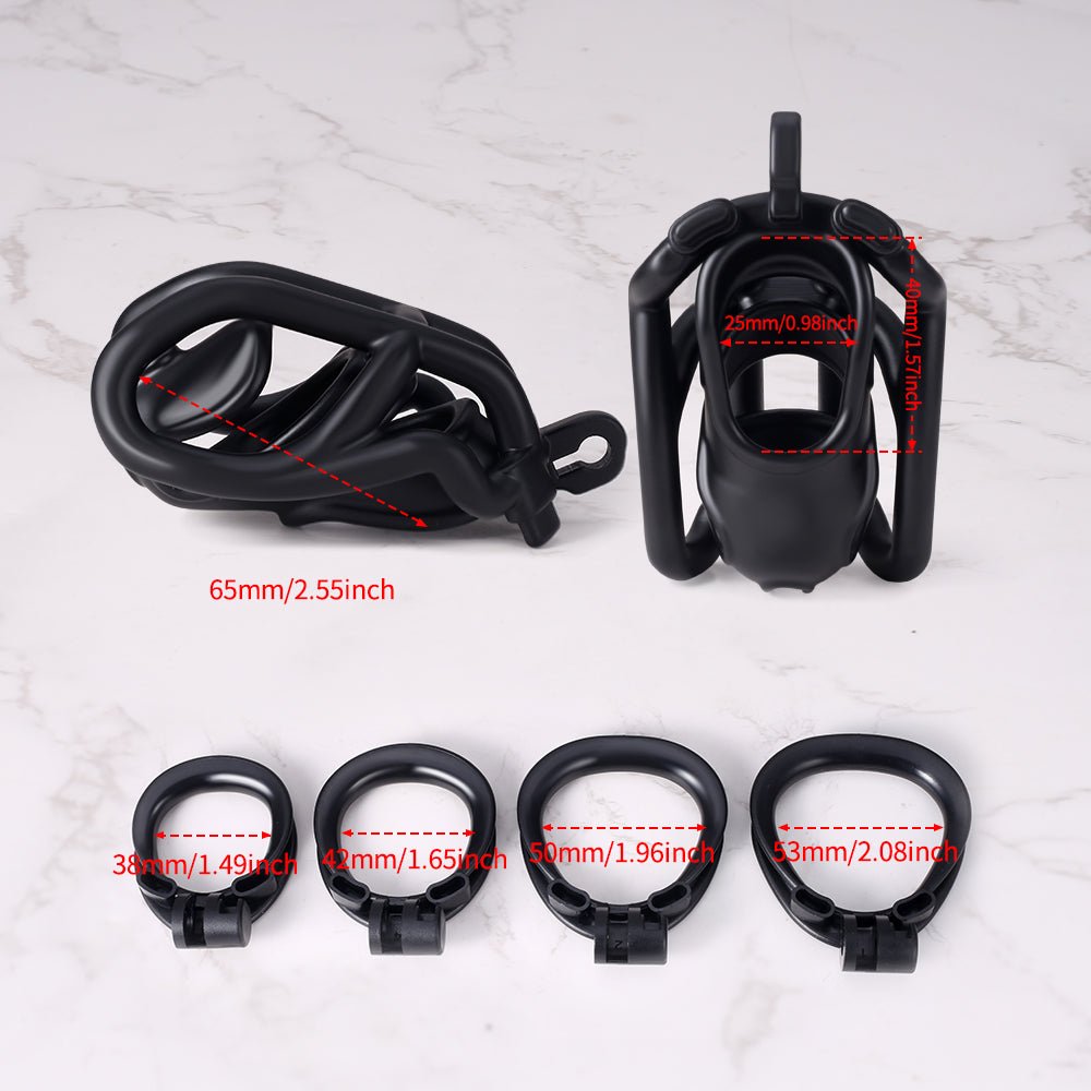 Under Seal – Secure Locking Chastity Cage for Continuous Wear (Short & Long) - Oxy - shop