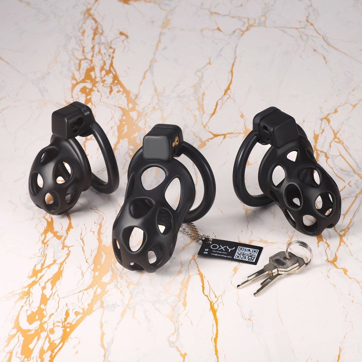 "Void" – Lightweight Chastity Cage with Ventilated Design - Oxy - shop