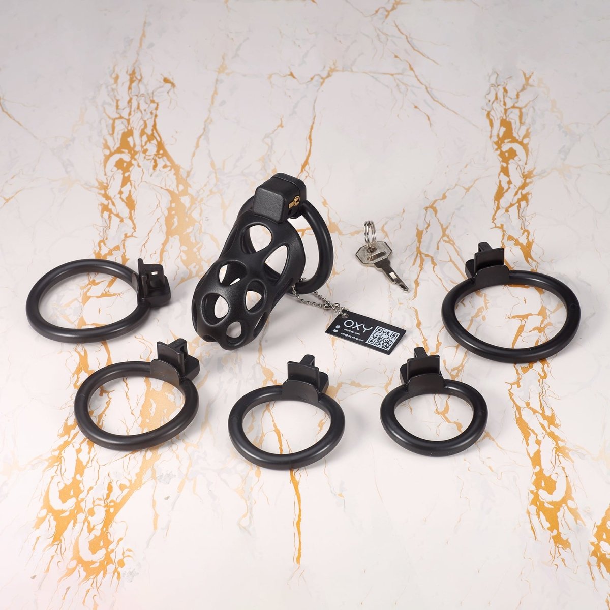 "Void" – Lightweight Chastity Cage with Ventilated Design - Oxy - shop