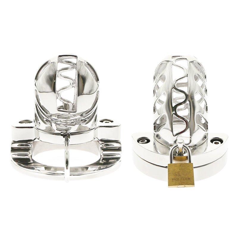 2-in-1 Ball Stretcher Cock Cage CH01 - Oxy-shop
