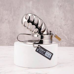 2-in-1 Ball Stretcher Cock Cage CH01 - Oxy-shop