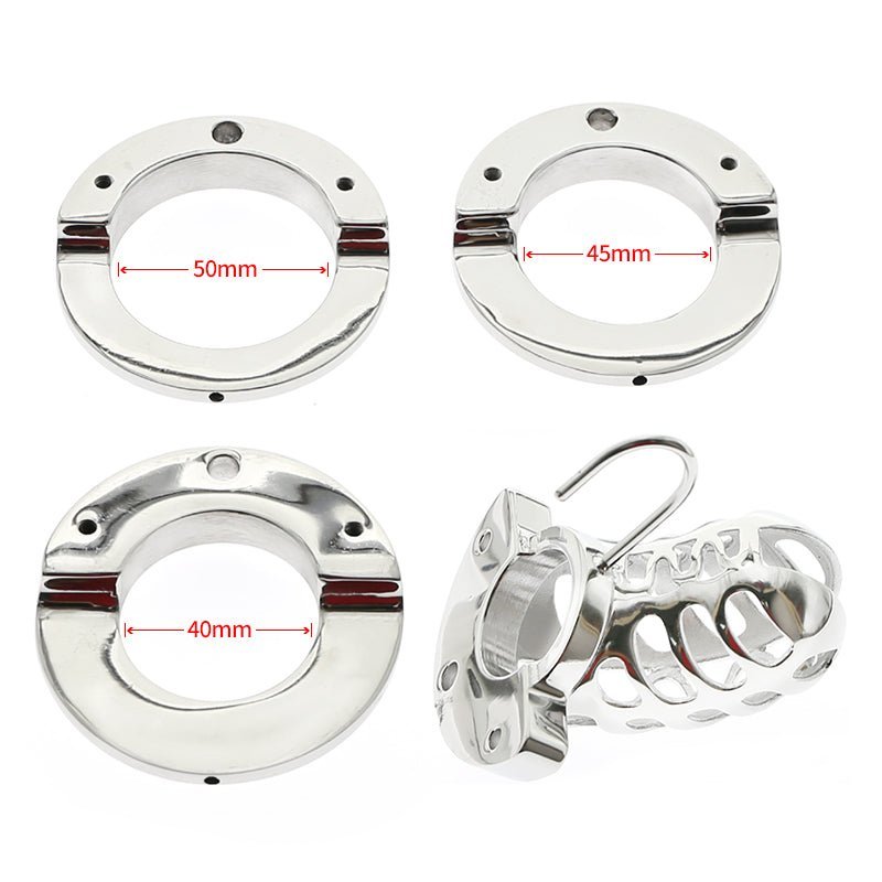 2-in-1 Ball Stretcher Cock Cage CH01 - Oxy-shop