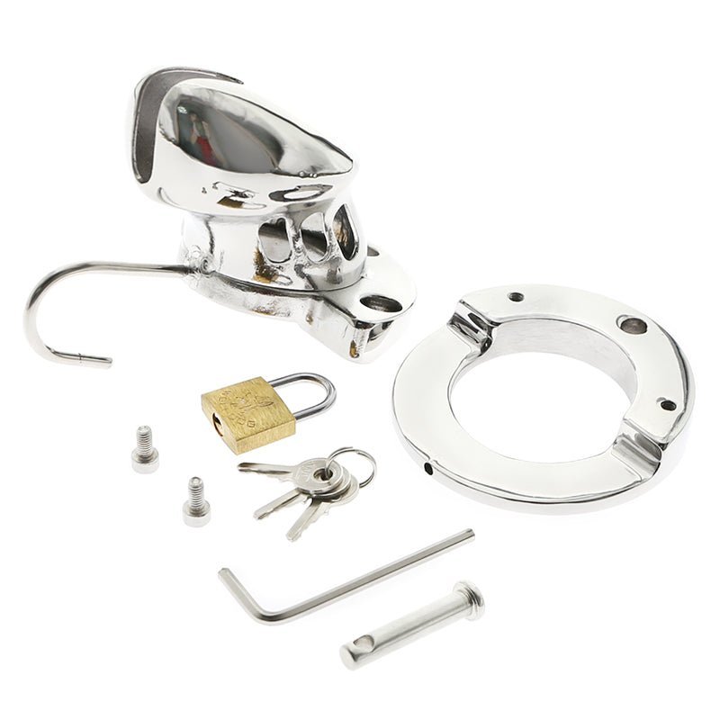 2-in-1 Ball Stretcher Cock Cage CH04 - Oxy-shop