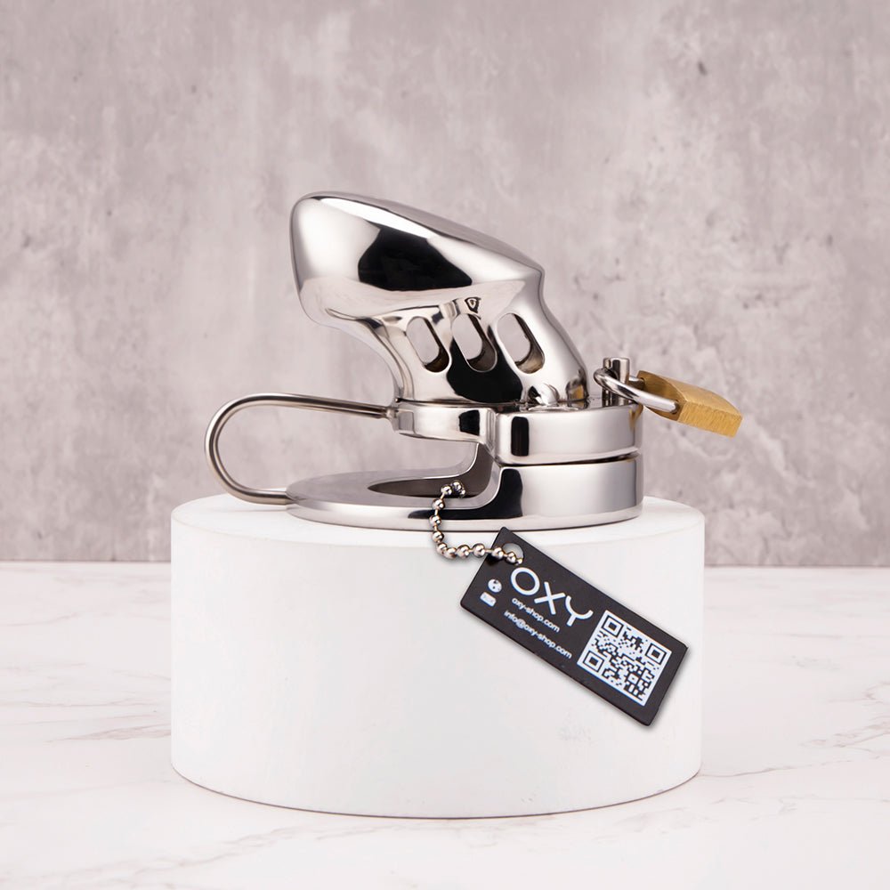 2-in-1 Ball Stretcher Cock Cage CH04 - Oxy-shop