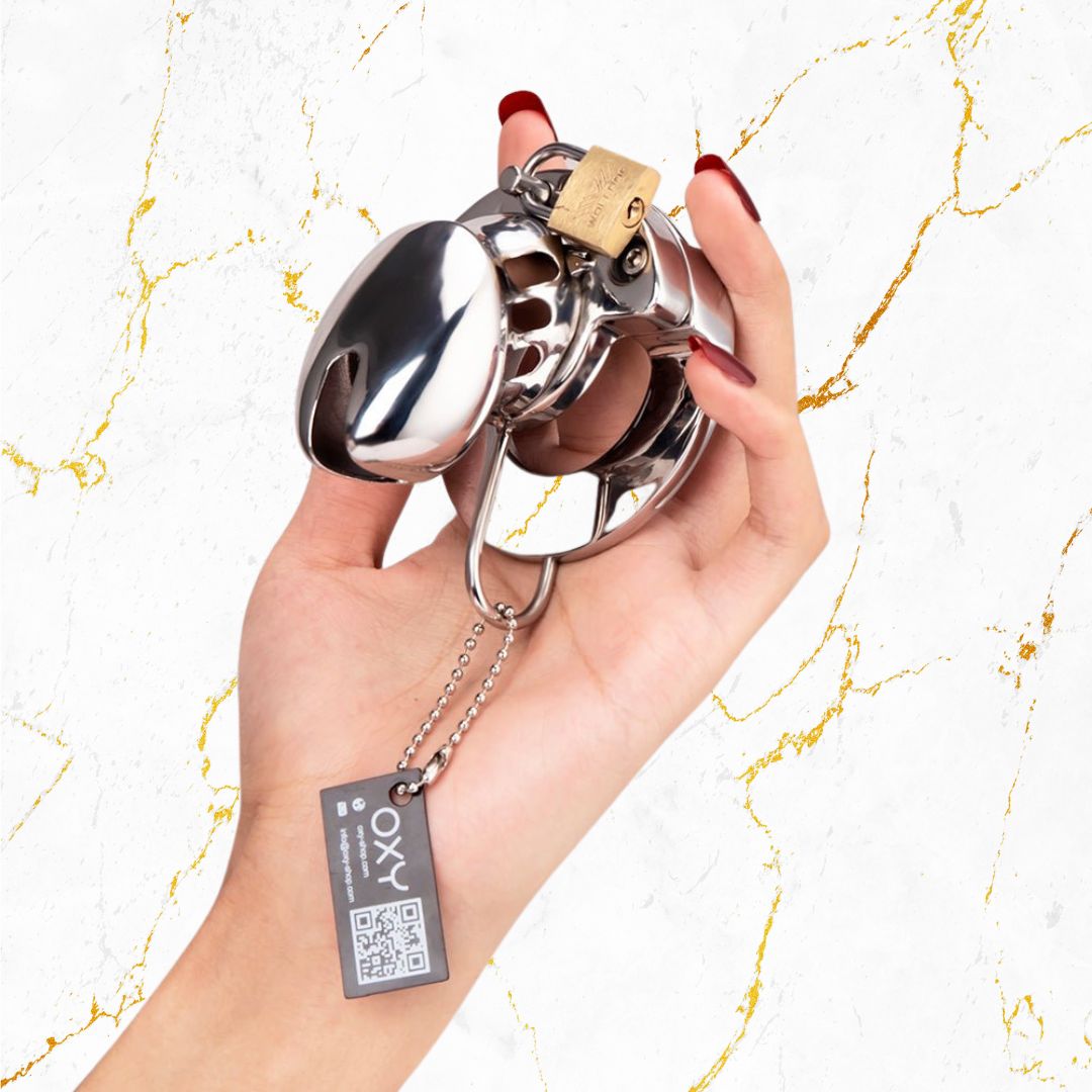 2-in-1 Ball Stretcher Cock Cage CH04 - Oxy-shop