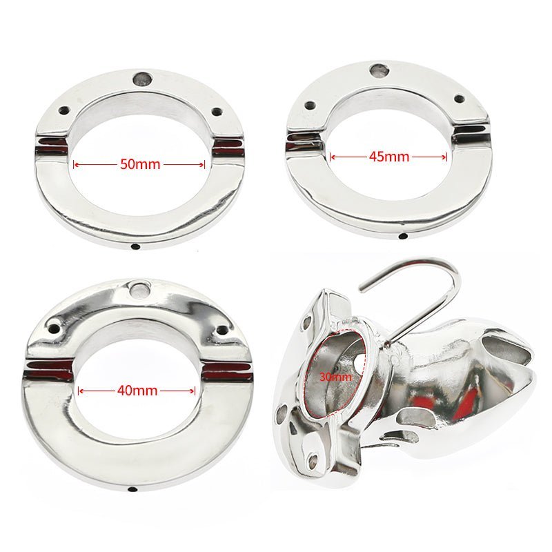 2-in-1 Ball Stretcher Cock Cage CH04 - Oxy-shop