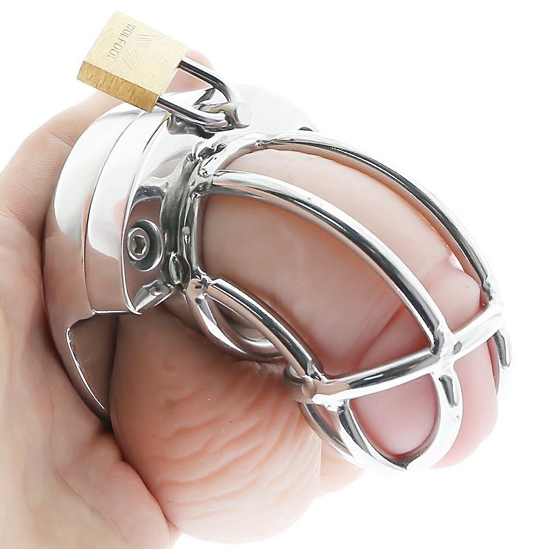 Jaula para pene con extensor de bolas 2 en 1 CH08 de 1,77 pulgadas/45 mm