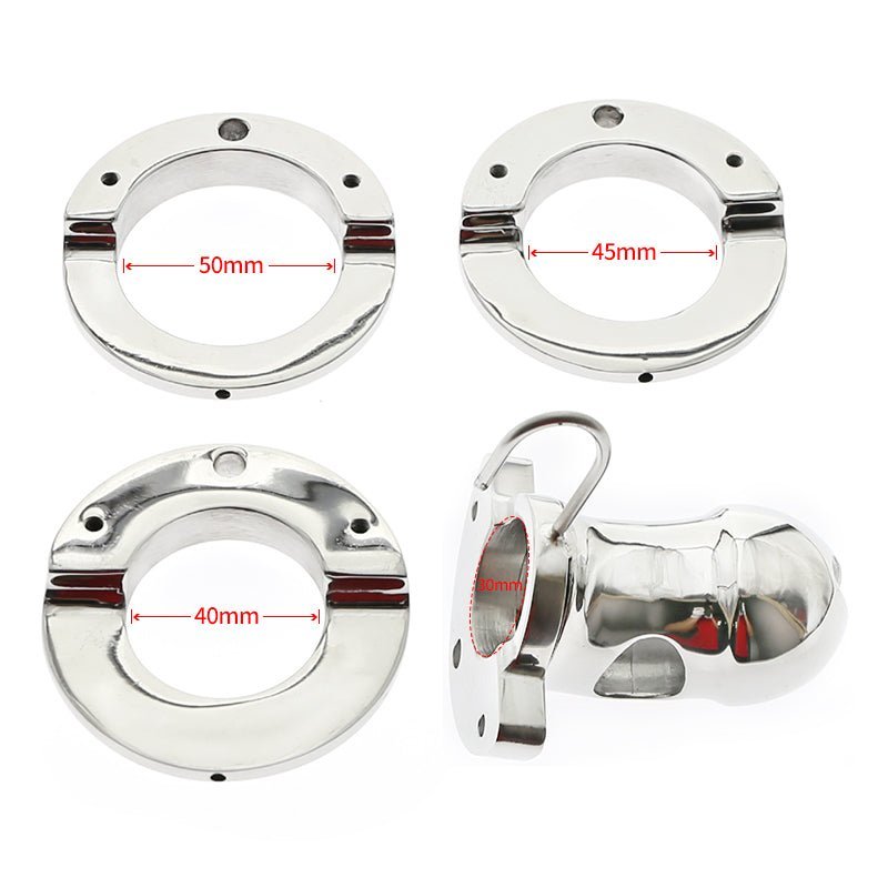 2-in-1 Ball Stretcher Cock Cage CH10 - Oxy-shop