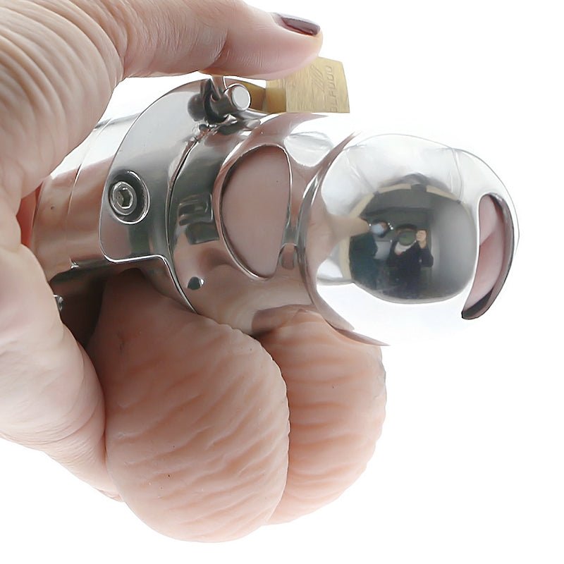 2-in-1 Ball Stretcher Cock Cage CH10 - Oxy-shop