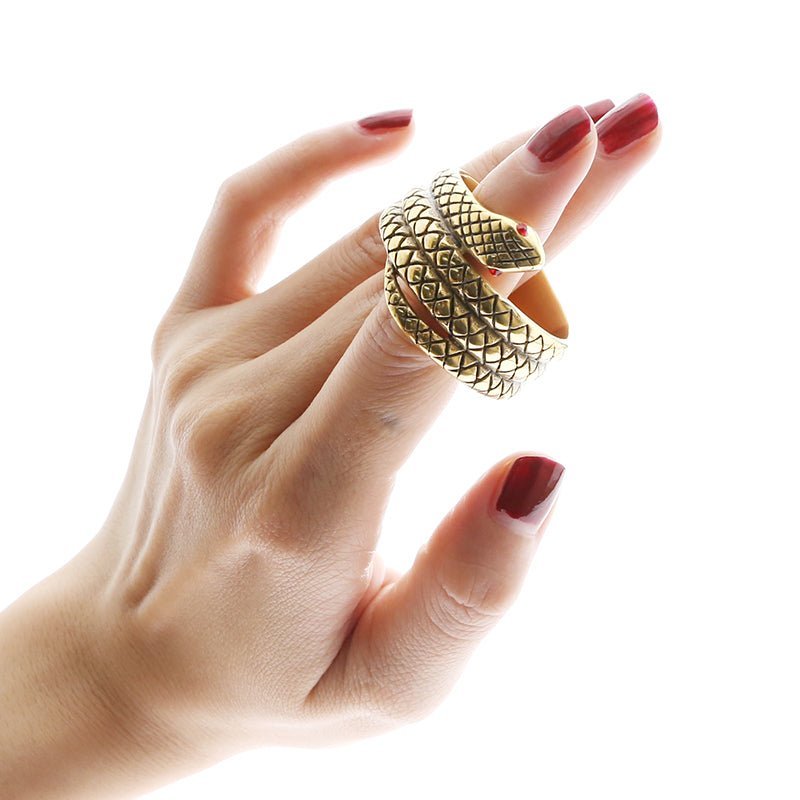 24K Cobra Glans Ring - Oxy-shop