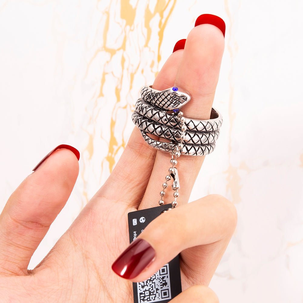 24K Cobra Glans Ring - Oxy-shop