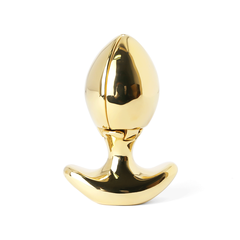 24K Gold Locking Butt Plug