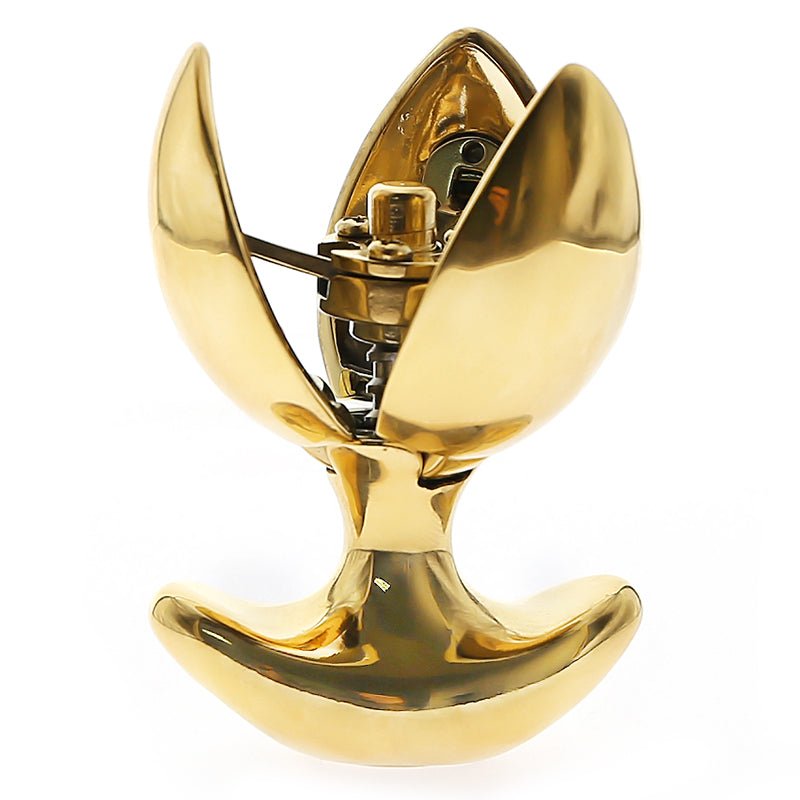 24K Gold Locking Butt Plug - Oxy-shop