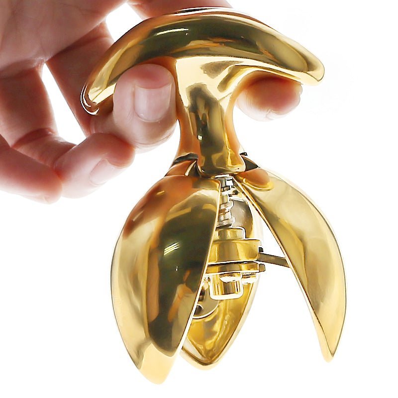 24K Gold Locking Butt Plug - Oxy-shop