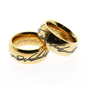 24K Gold "One to rule them all" Glans Ring - Oxy-shop