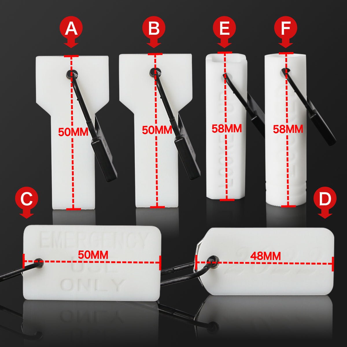 Chastity Key Containers - Emergency escape and long term goals-Oxy-shop