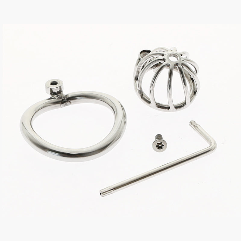 Tiny chastity with no keys -Oxy-shop