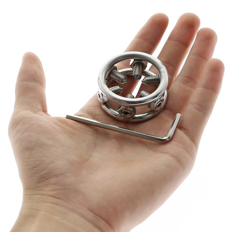 Spiked Glans Ring-Oxy-shop