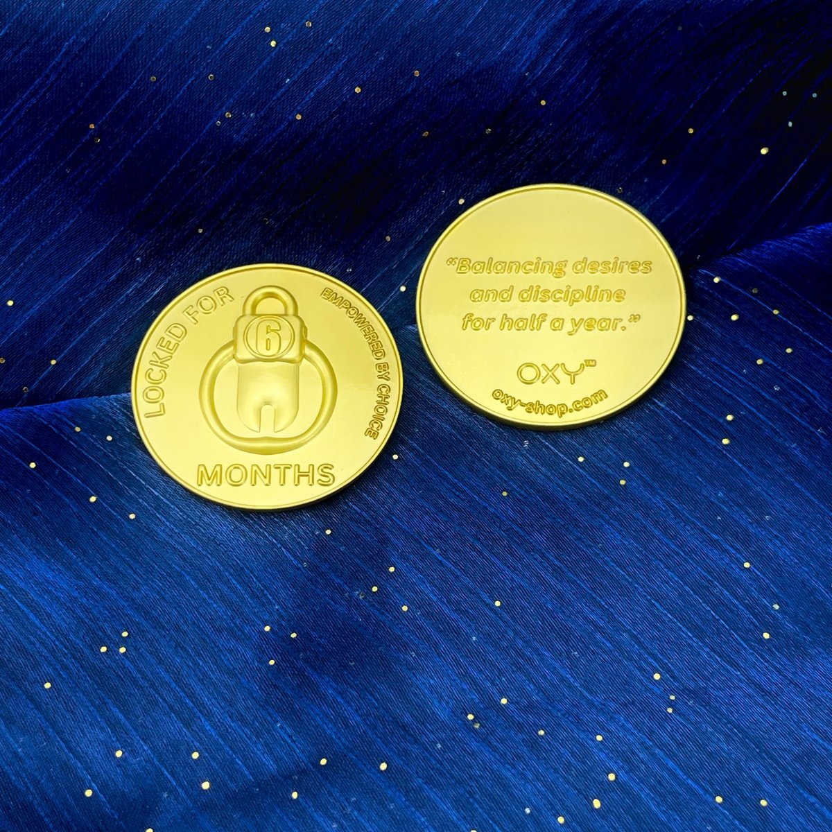 Achievement Coins / Chastity tokens (6pcs) - Oxy-shop