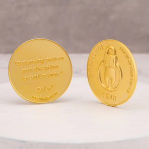 Achievement Coins / Chastity tokens (6pcs) - Oxy-shop