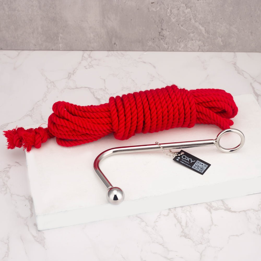 Anal Hook Rope Bondage Set - Oxy-shop