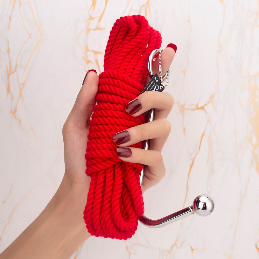 Anal Hook Rope Bondage Set - Oxy-shop
