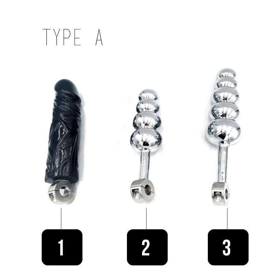 Need a secure fit? Try Type Anal Plugs for Chastity Belts! Need a secure fit? Try Type Anal Plugs for Chastity Belts!