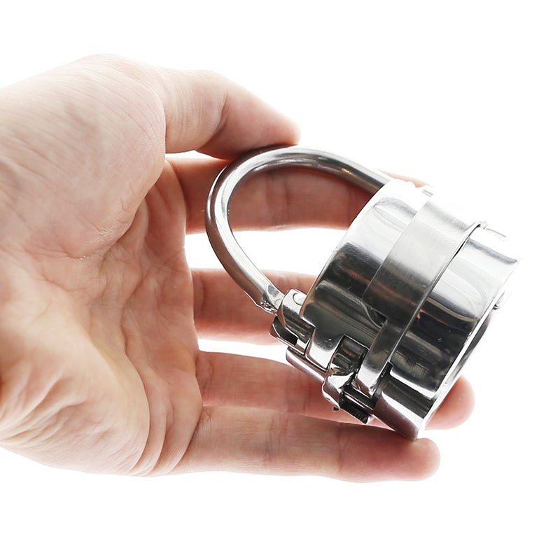 Ball Barrel Divided Scrotum Stretcher / CBT Play - Oxy-shop