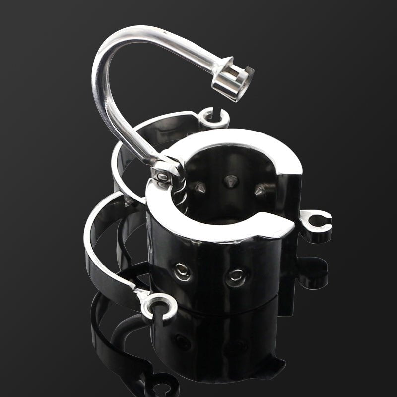 Ball Barrel Divided Scrotum Stretcher / CBT Play - Oxy-shop