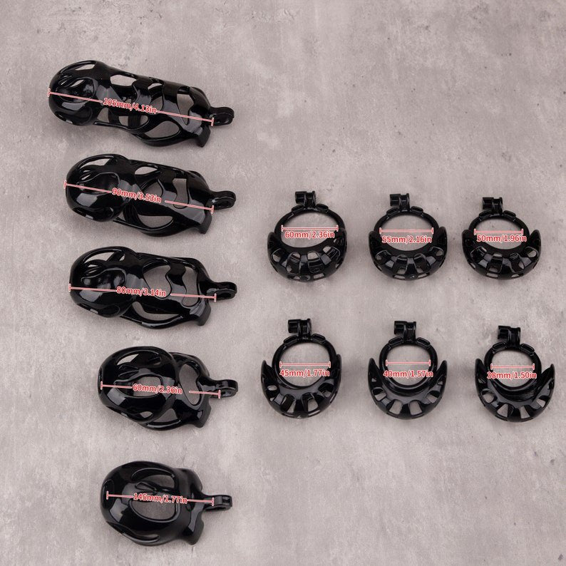 Balls Cage - The Phantom "Shell" - 3D printed chastity - Oxy-shop