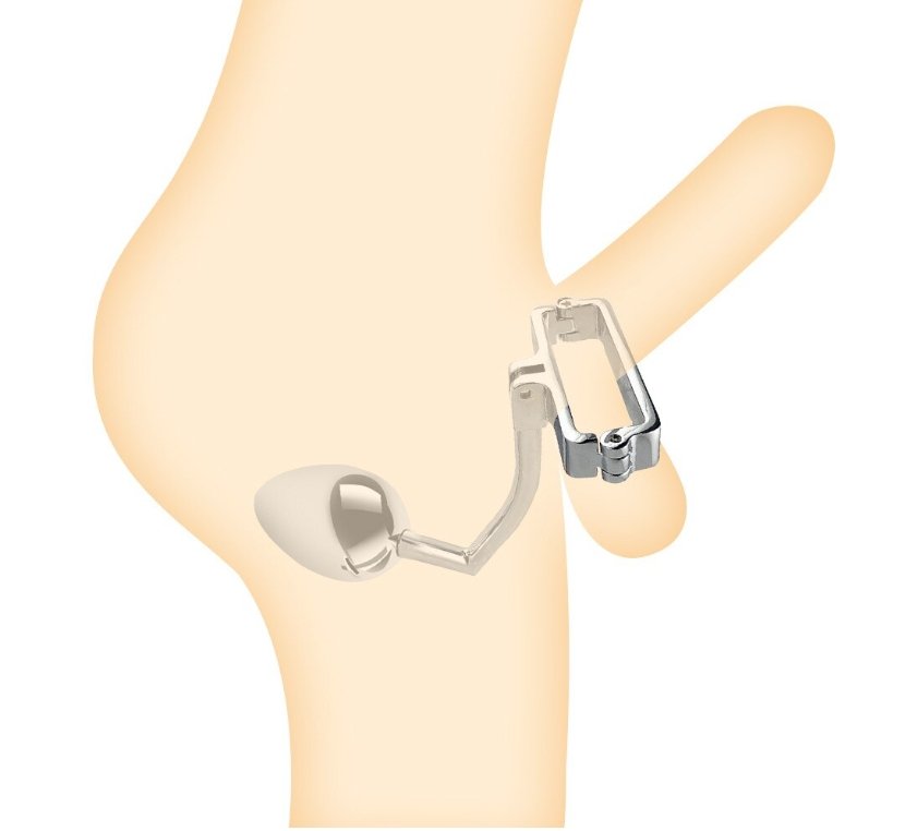 Ball's trap hook anal plug - Oxy-shop