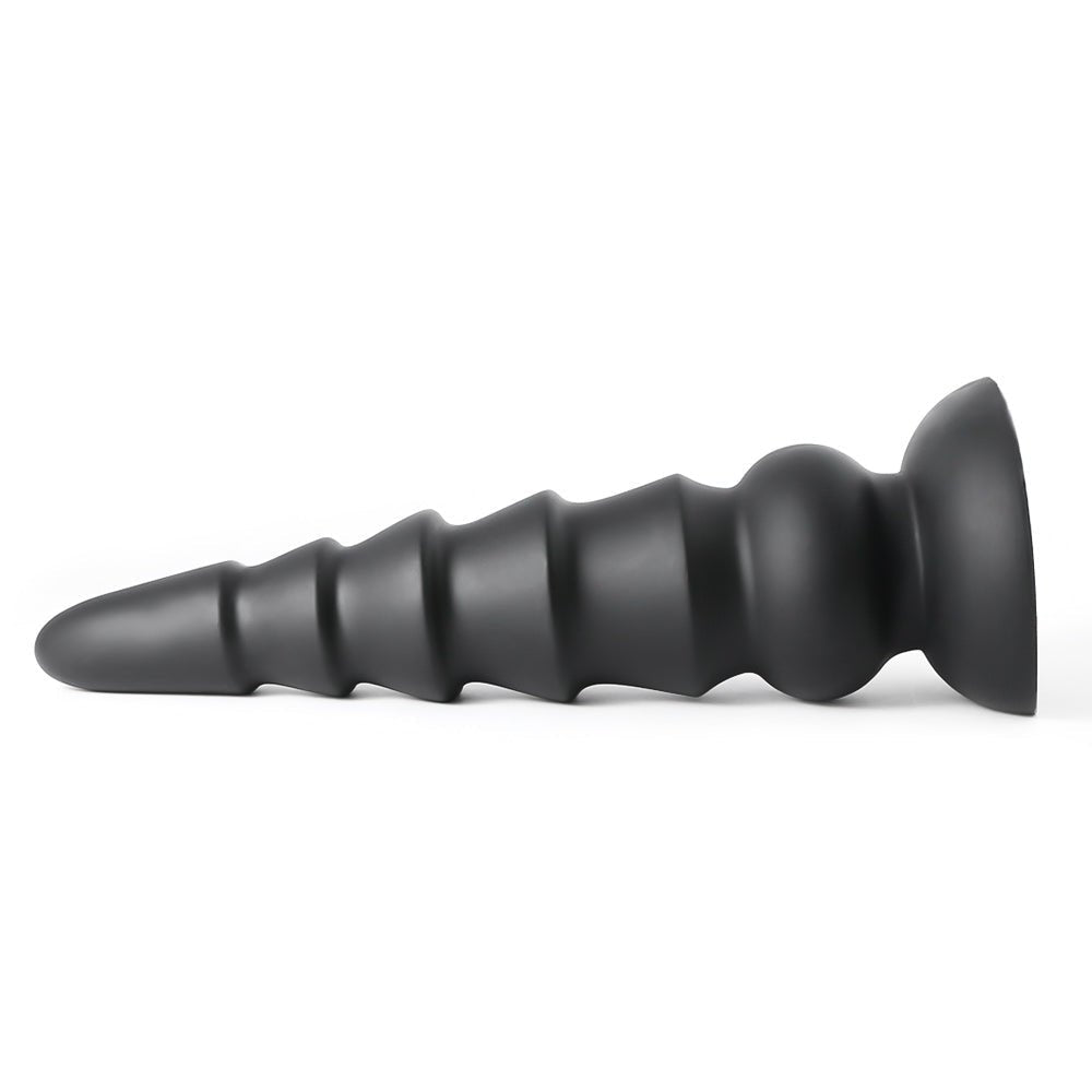 Bit by bit to a stretched butthole - Silicone Anal plug - Oxy-shop