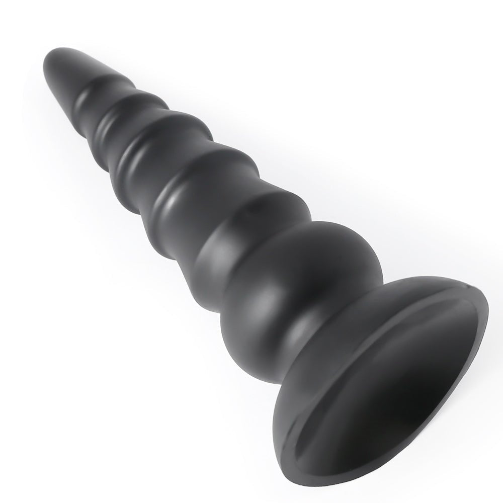 Bit by bit to a stretched butthole - Silicone Anal plug - Oxy-shop