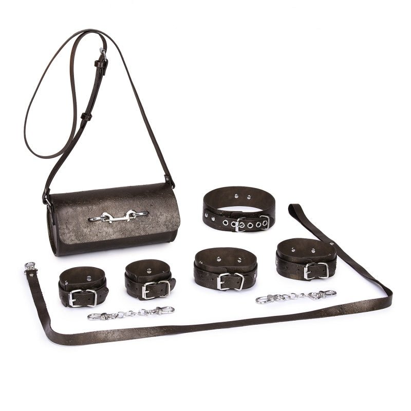 Carry purse Bondage BDSM kit - 100% Calf - 5 Colors - Oxy-shop