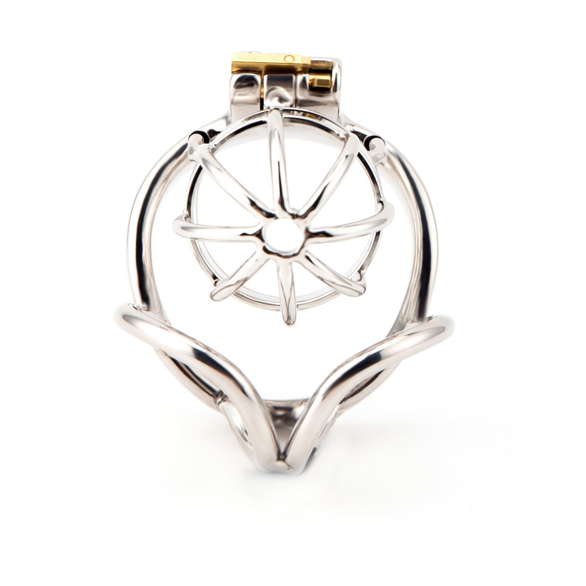 CH09-V2 - Steel Chastity with Balls Support - Oxy-shop