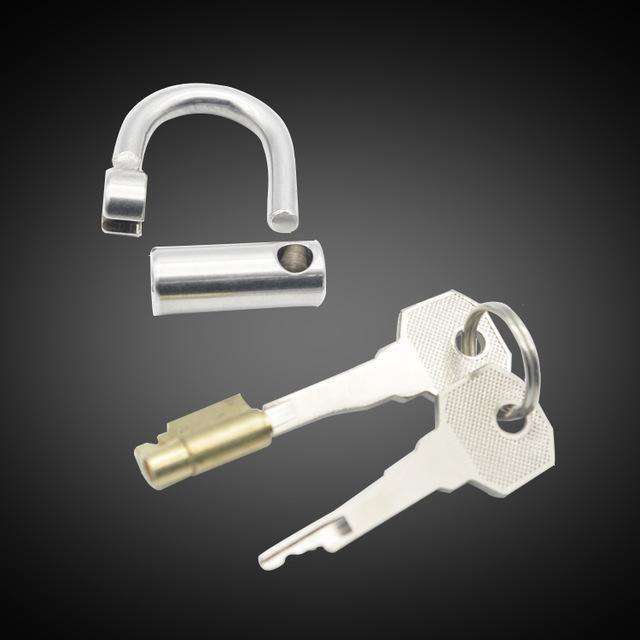 CH29 - Luxury PA Chastity Cage / Titanium PA Lock - Oxy-shop