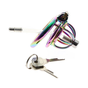 CH33 - Short - 1.77''/45mm - Catheter Option - Rainbow Effect - Oxy-shop