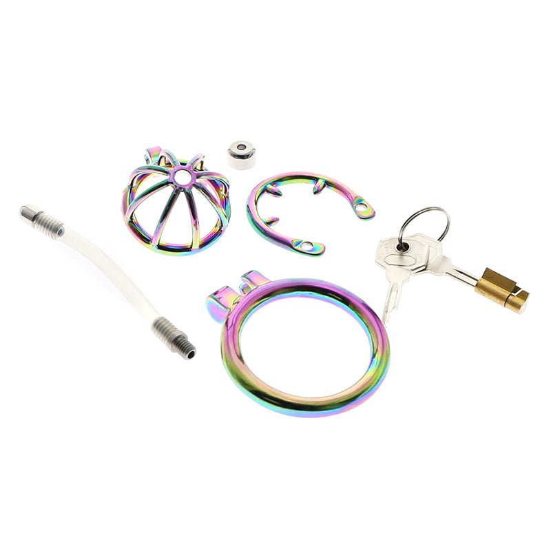 CH33 - Short - 1.77''/45mm - Catheter Option - Rainbow Effect - Oxy-shop