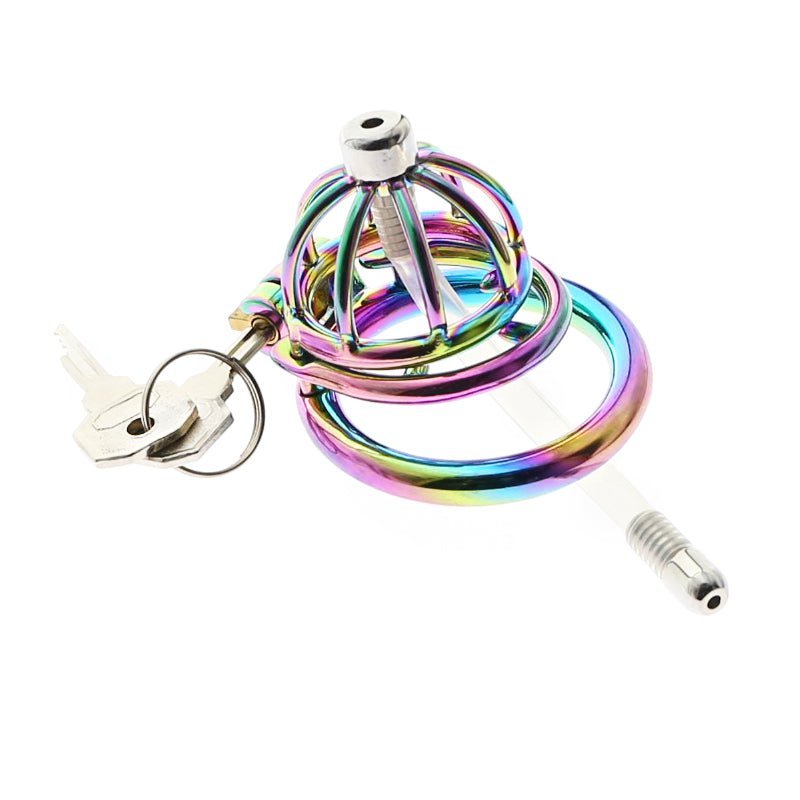 CH33 - Short - 1.77''/45mm - Catheter Option - Rainbow Effect - Oxy-shop