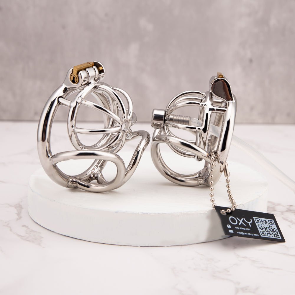 CH33-V2 - Short Chastity with Balls Support - Oxy-shop