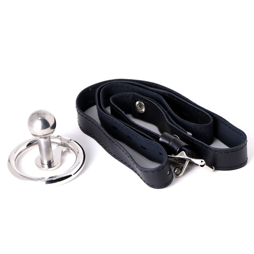 CH48 - Extreme Inverted Plugged Cylinder Chastity Cage - Oxy-shop