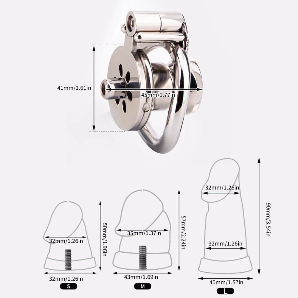 CH49 - Tiny Chastity with added dildo - Oxy-shop