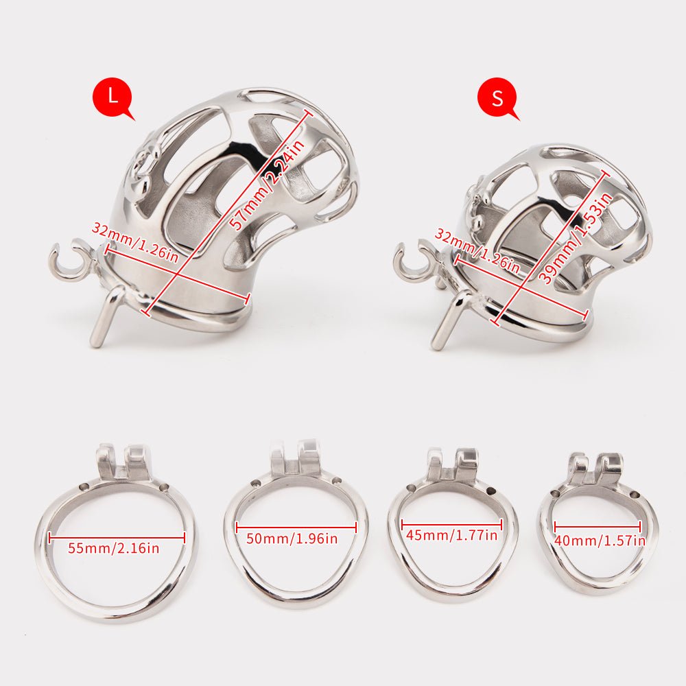 CH51 - Knight in Obedience Chastity Cage - Oxy-shop