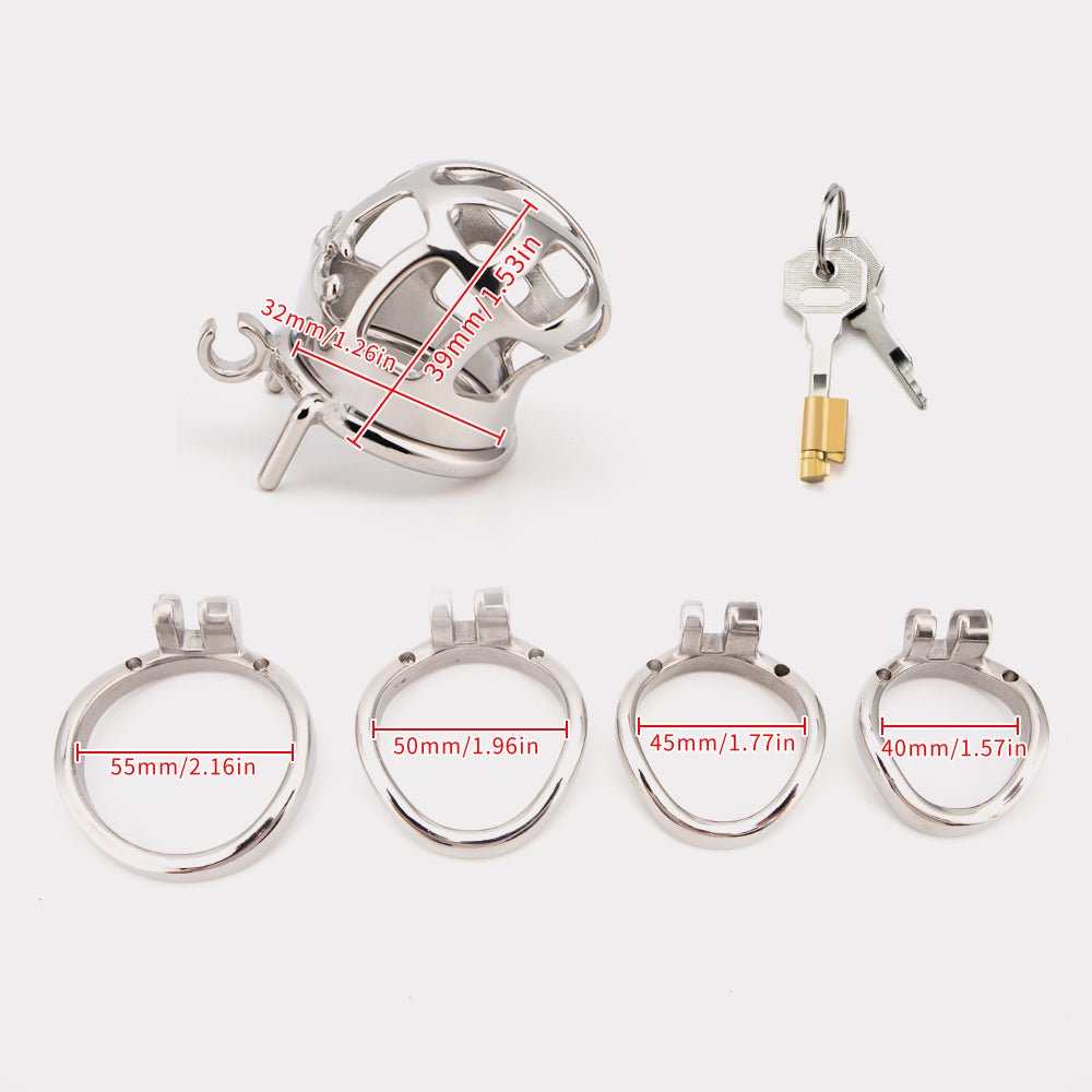 CH51 - Knight in Obedience Chastity Cage - Oxy-shop