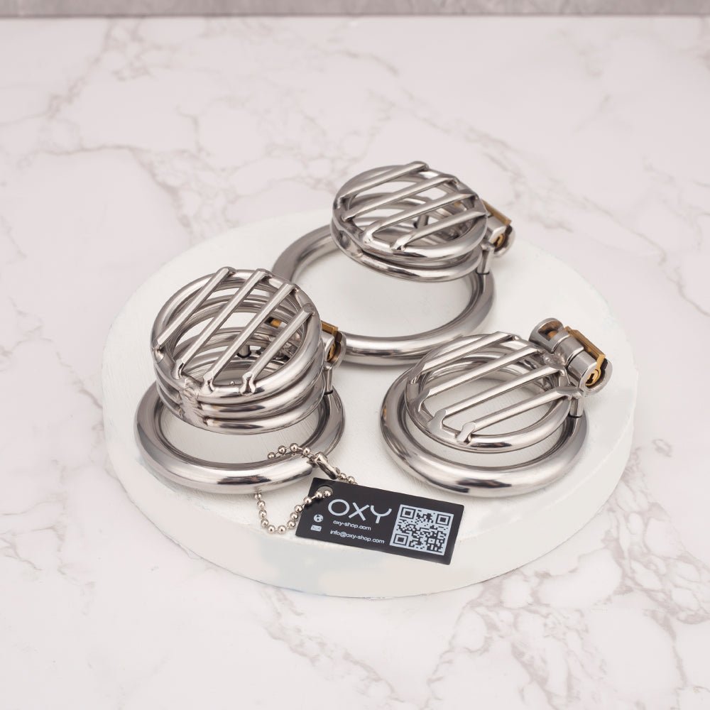 CH53 - Mini Jail Bars Chastity Cage - Cock Prison - Oxy-shop