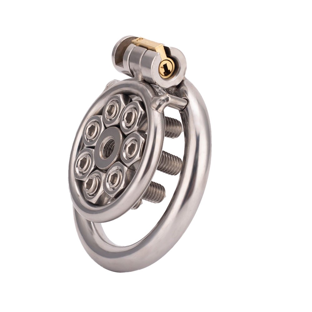 CH55 - Flat Spiked Chastity - Pierce my Clit - Oxy-shop