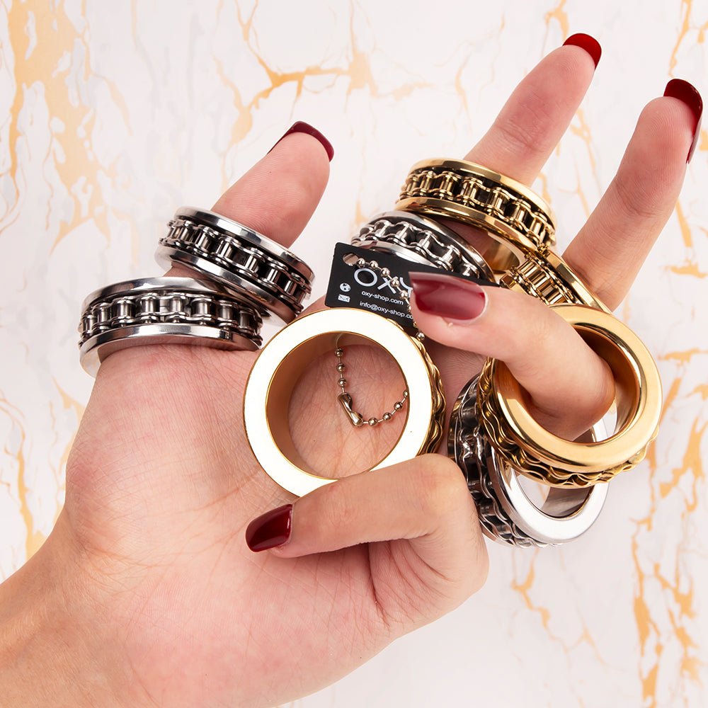 Penis-Schmuck-Ring Ketten-Eichelring Penis-Schmuck-Ring Ketten-Eichelring