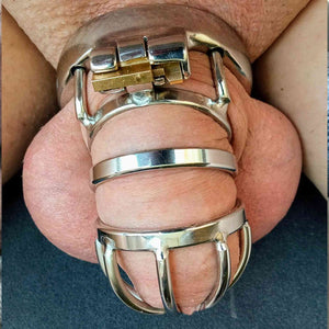 Chastity Discovery Set - Locked in Steel - Oxy-shop