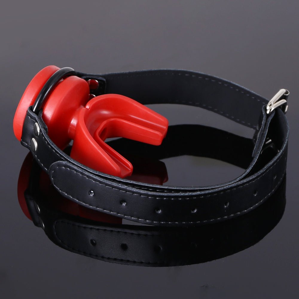 Chomp Mouth Gag with piss-hose / Piss play - Oxy-shop